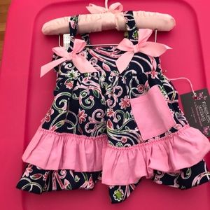 NWT Toddler 2-Piece Floral Sun Dress